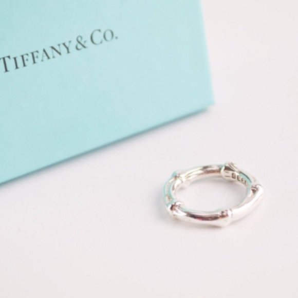 Tiffany & Co. Jewelry - RARE, LIKE NEW!! Gorgeous Authentic Tiffany & Co. Sterling Silver Bamboo Ring 5